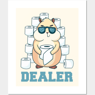 Toilet paper dealer Posters and Art